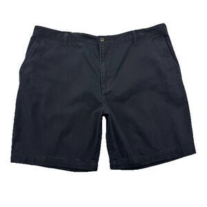Dockers Waterless Black Cotton Shorts Size 40 Mens